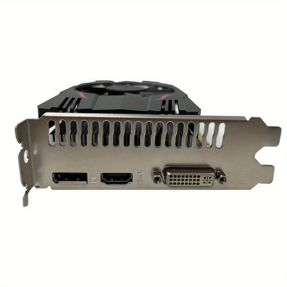 Placa de Vídeo SEJISHI AMD RX560 4G Nova para Jogos de E-Sports, Design para Escritório, Computador de Mesa de Alta Definição, Placa Gráfica Independente