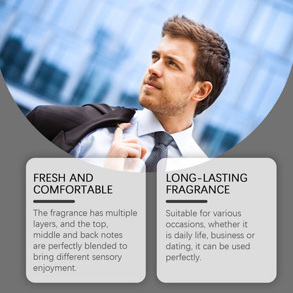 Cologne Men Fragrance Flirting Romantic Dating Long Lasting Confidence Fresh Aromatic Scent Earth Essence Pheromone Perfume Mist