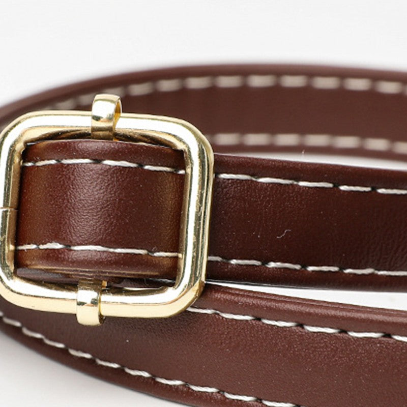 PU Leather Shoulder Bags For Women Fashion Flap Crossbody Messenger Bag Luxury Contrast Color Messenger Handbag Shopping Purse