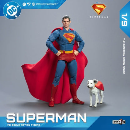 Fondjoy Novo Superman Lex Luthor 1/9 Boneco de Ação Versão Filme DC Novo Boneco Superman de Gunn Enfeites para Brinquedos e Presentes para Meninos