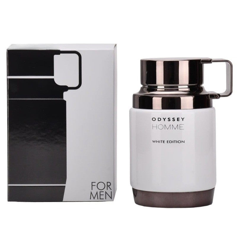 Armaf Odyssey Homme White Edition EDP Spray 100ml Original Arab Perfumes Excellent Lasting Oriental Perfume Cologne for Men Gift