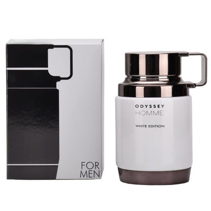 Armaf Odyssey Homme White Edition EDP Spray 100ml Original Arab Perfumes Excellent Lasting Oriental Perfume Cologne for Men Gift