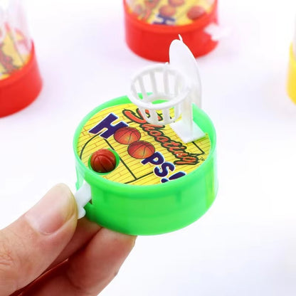 10pcs Desktop Basketball Shooting Machines Finger Shooting Game Toys for Kids Birthday Party Favor School Awards Gifts Fillers