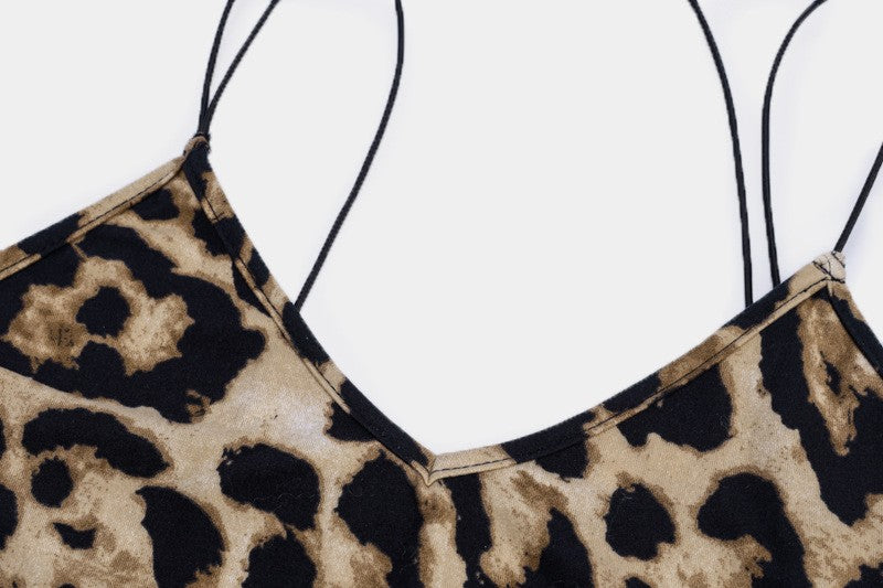 Dulzura Women Party Club Evening Streetwear Leopard Bodycon Midi Dress 2024 Summ