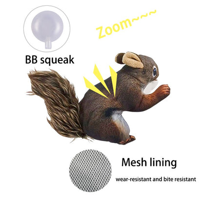 Pets Dog Chew Stuffed Funny Rabbit Squirrel Shape Squeak Pet Plush Toy Apply To Training Exercise Simulation Animal Toys