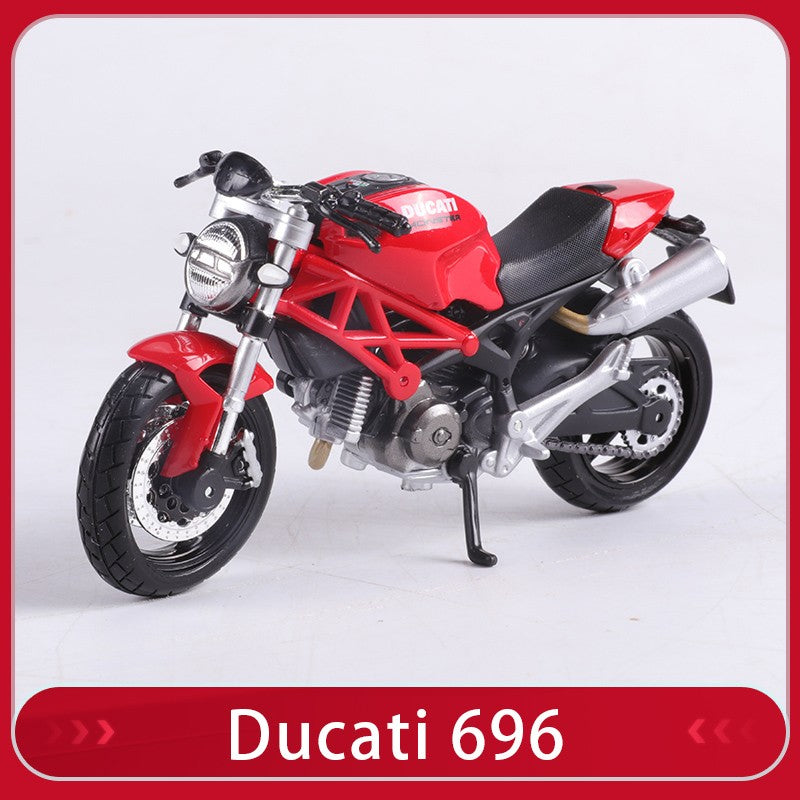Maisto 1:18 Ducati Panigle V4 S Diavel Kawasaki Ninja H2 R Brinquedos de Modelo de Motocicleta Colecionáveis Hobbies