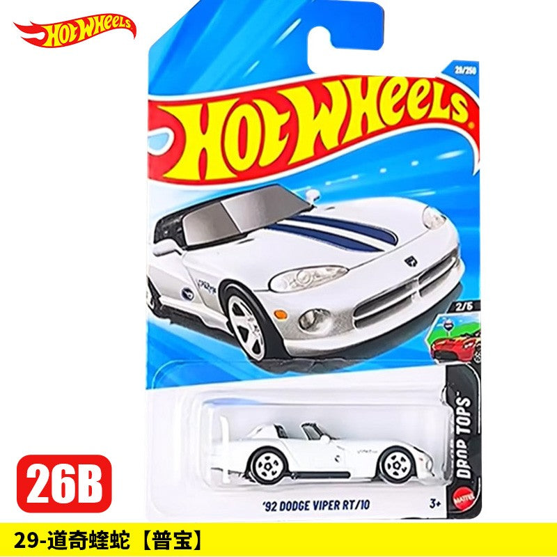 Original Hot Wheels 1/64 Série Principal 2026 Caixa B Mclaren Bugatti Porsche Ferrari Veículo de Brinquedo Colecionável Diecast C4982