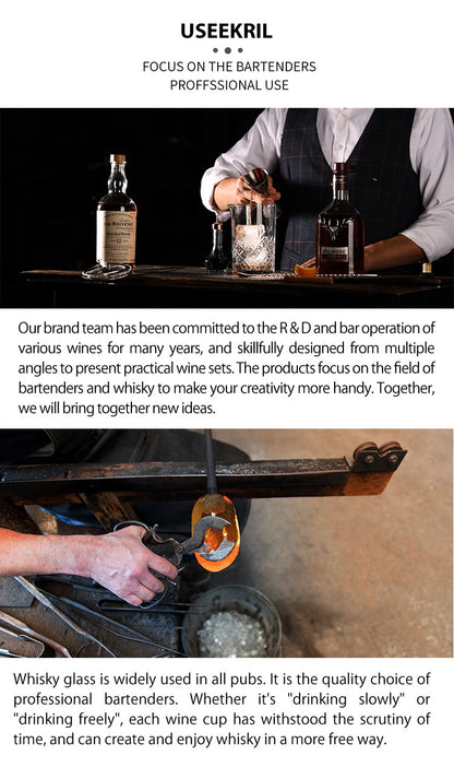 Copos de Uísque,Copo de Uísque Gravado,Copos de Uísque Old Fashioned,Copos de Scotch Clássicos,Presente Perfeito para Amantes de Scotch