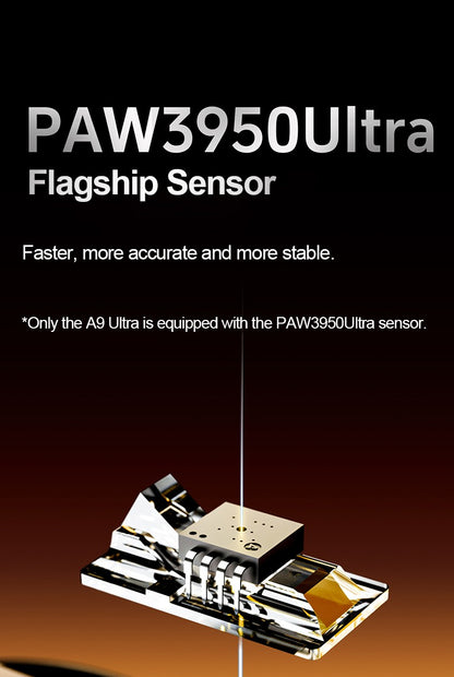 ATK Dragonfly A9 Ultra/A9 Plus Gaming Mouse Dual 8K Polling Tri Mode PAW3395/3950 Sensor Ergonomic  Esport PC Peripheral