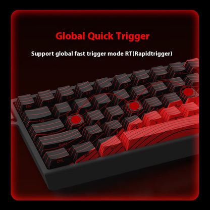 Madcatz Mad60 Mad68 HE 8k Mechanical Keyboard Magnetic Switch Wired 60% 68% Gaming Keyboards Rapid Trigger Rgb Customs Keyboards