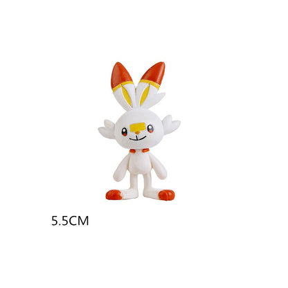 Pokémon 4-13cm Bonecos de Desenho Animado Filme Anime Pikachu Eevee Charmander Mewtwo Bonecos Colecionáveis Melhor Presente de Aniversário para Crianças