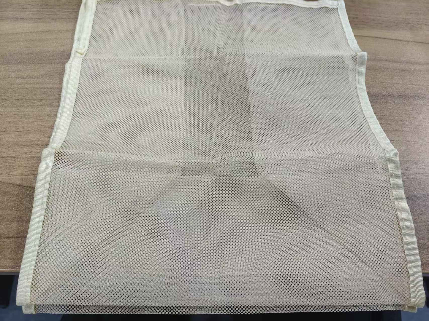 Extra Large Foldable Mesh Tote with Sturdy Handles, Durable Polyester Storage Bag for Beach Toys, Shells, Clothes & Towels