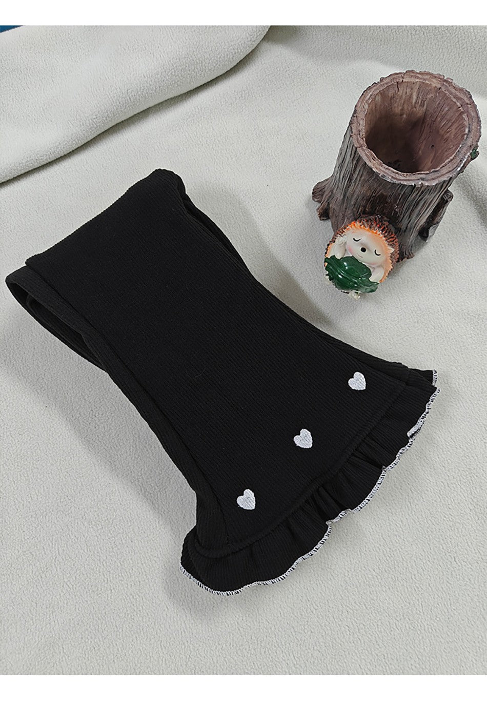 Girls Fleece Lined Flare Leggings Children Winter Warm Kids Pants Slim Fit Thermal Trousers Korean Fashion Outerwear Clothes