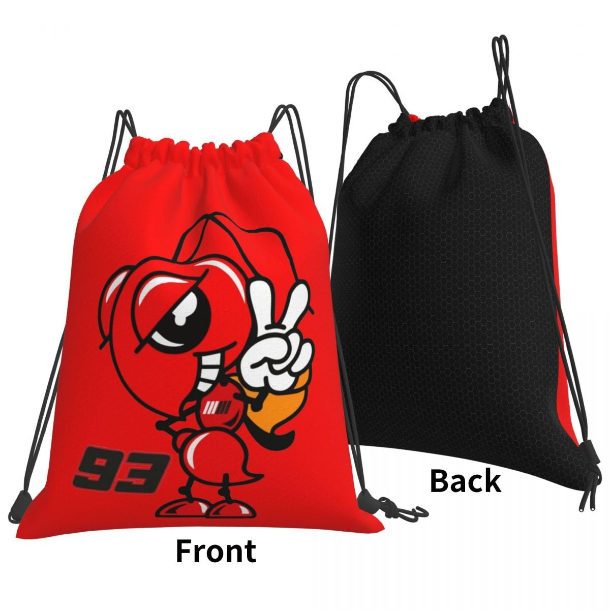 Motorcycle Marc Marqueze 93 Backpacks Casual Drawstring Bags Sports Bag Book Bags For Man Woman School