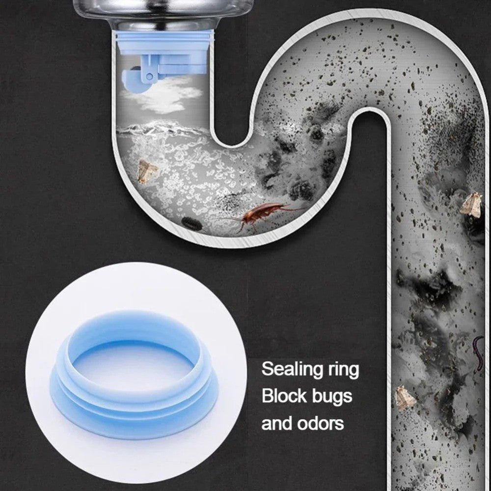 Floor Drain Cover Anti Odor Insect Proof Universal Bathroom Sink Drain Core Hair Catcher Strainer Shower Accessories Floor Drain