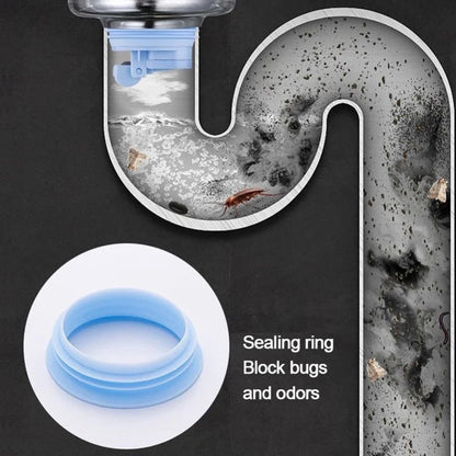 Floor Drain Cover Anti Odor Insect Proof Universal Bathroom Sink Drain Core Hair Catcher Strainer Shower Accessories Floor Drain