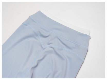 Yoga Pants Hip Lifting Fitness Women's Leggings Push Up Yoga Outdoor Recreation Quick Drying Exercise Color Blocking Tight Pants