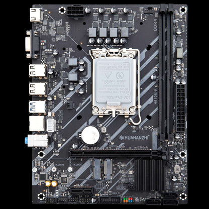 Placa-mãe HUANANZHI H610M K MATX DDR4, suporte para CPU Intel LGA 1700 de 12ª 13ª 14ª Geração H610 12100F 12400F 12490F 12600F 12700F 13600F