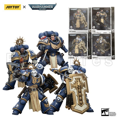 1/18 JOYTOY Boneco de Ação 40K The Horus Heresy Ultra Figures E Mecha Tenente Titus Modelo Colecionável Anime