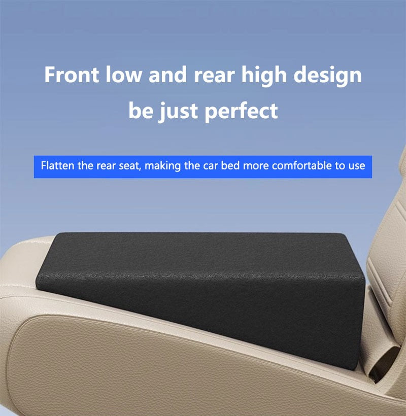 Car Leveling Pad All-Season Car Seat Cushion - Sponge Filled Flattening The Rear Seats Of The Car With Sleeping Mats Fit