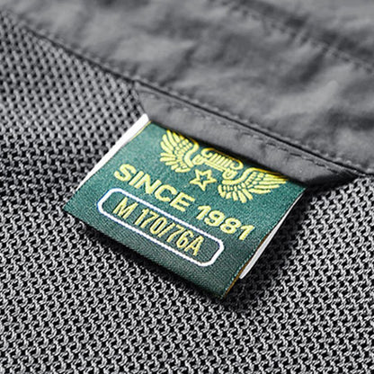 Spring Cargo Shirt For Men Long Sleeve Social Dress Shirt Top Casual Formal Shirt Blouses Oversized Tactical Shirt Man Clothes