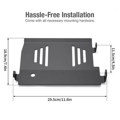Para Harley Davidson CVO Road Street Glide 2024 2025 Acessórios de Motocicleta Protetor de Chassi de Motor Inferior Placa de Proteção Cobertura