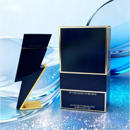 100ML Brand Bad Boy Eau de Toilette for Men-Leather & Cannabis Scent, Bold Masculine Long Lasting Perfume Cologne, Gift for Him