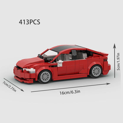 MOC Carro Esportivo de Corrida Veículo Cidade Speed Racer Modelo Técnico Blocos de Construção Tijolos Supercarro F1 Brinquedos Infantis Presentes para Meninos NSX
