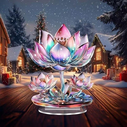 Jesus Birth Decor Glossy Acrylic Xmas Centerpiece Nativity Table Accessory Lightweight 2d Flat Christian Decoration For Party