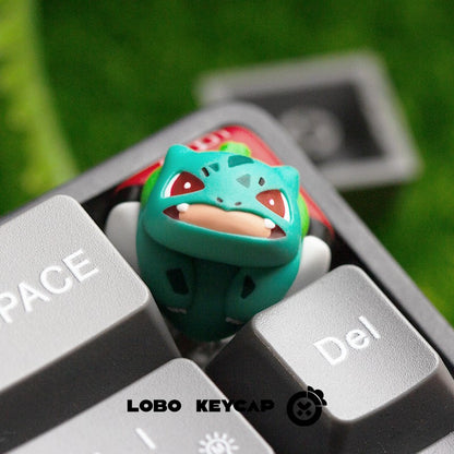 Pokemon Series Bulbasaur Squirtle Pikachu Charmander Mechanical Keyboard ESC Keycap Decoration Accessories Figures Gift