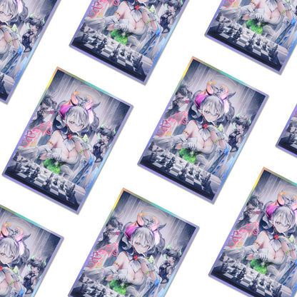 63x90mm 50PCS Protetores de Cards de Anime Animados para Jogos de Tabuleiro Cards Colecionáveis Protetor de Cards para YGO