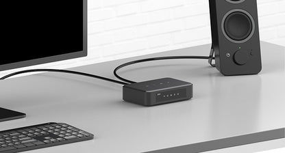 Arylic S10+ Wireless Music Streamer 3.5mm Jack Aux Bluetooth Audio Receiver for PC Audio Jack Adapter AUX Wireless for Multiroom