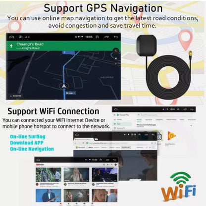 7inch Android 13 AHD Camera Car Stereo Radio +2+32G Microphone GPS Navi For 2013 2014 Ford F-150 Raptor GPS FM Player