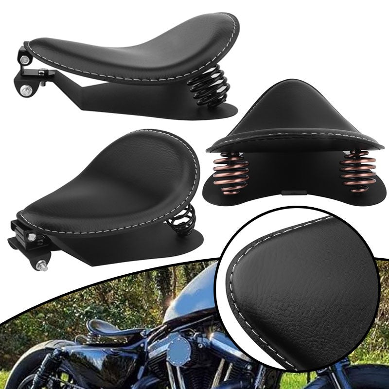 Suporte de Assento Solo para Motocicleta com Assento de Mola para Harley Custom Chopper Bobber Honda Yamaha Kawasaki Suzuki Universal