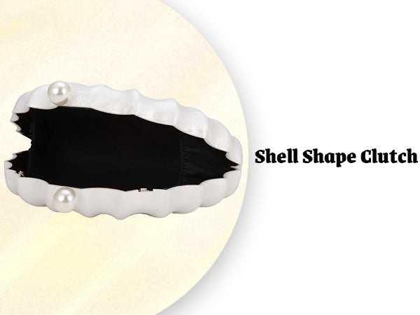 Acrylic champagne shell shape clutch bag Party Prom Stones Handbags Luxury Women Wedding Bridal Clutch Purse Bag