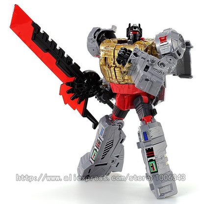 NOVO Chegou G1 KO Brinquedos de Transformação 5 EM 1 Boneco de Ação Clássico Dinossauro Robô Modelo Presente para Crianças