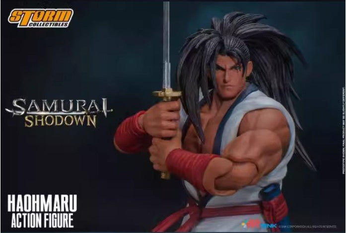 ?Original?Storm Collectibles 1/12 Scale SNK Samurai Shodown Haohmaru Normal Color & Blood Version Action Figure Model Toys