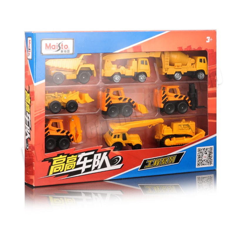 Maisto 1:64 Modelo em Liga de Montagem de Carro de Metal Brinquedo de Coleção Decoração de Carro Conjunto de Carrinhos de Brinquedo para Meninos Presente Atacado