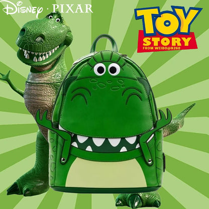 Bolsa de Ombro Mini Mochila Loungefly Pixar Toy Story 1-4 Series Rex Buzz Lightyear Woody Lotso Cosplay