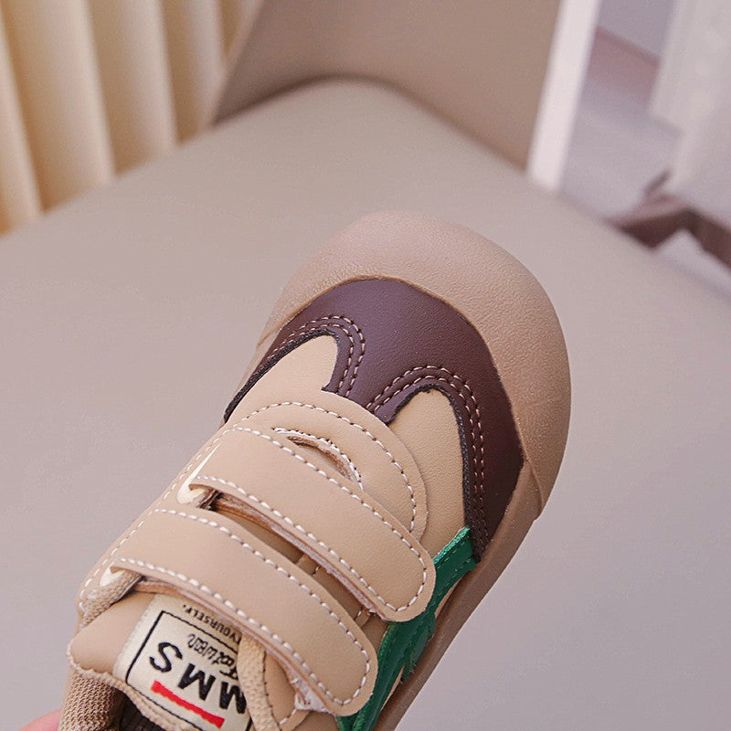 Children's Forrest Gump Shoes Four Seasons Green Boys Girls Walking Shoes 2-8 Years Old Waterproof Non-slip Kids Baby Sneakers