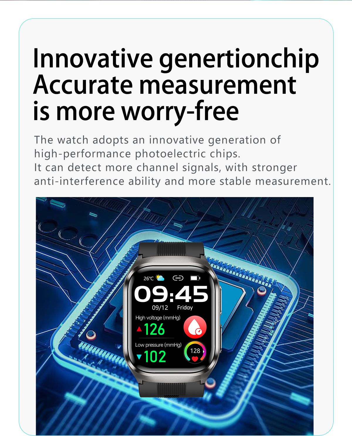 2025 Novo Smartwatch de Enfermagem de Grau Médico Air Bag para Homens, Gordura Sanguínea, ECG+PPG, Pressão Arterial, Transmissão, NFC, Chamada BT HD, Smartwatch de Saúde para Mulheres