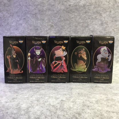 5 pçs Disney Vilões Bonecos de Ação Brinquedos O Rei Leão Scar Úrsula Jafar Malévola Rainha de Copas Boneco Anime Modelo de Pvc Presente