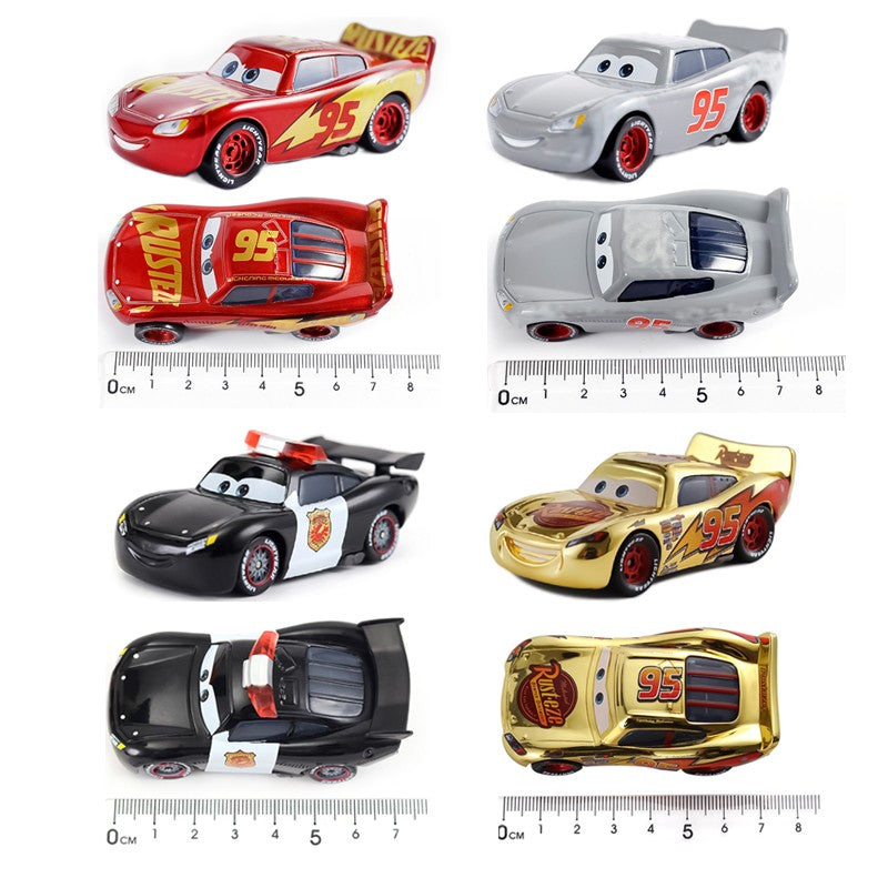 Carros 2 Disney Pixar Carros 3 Fabulous Hudson Hornet Sally Mate Relâmpago McQueen Carrinhos de Liga Metálica Fundida Modelo Presente para Crianças Brinquedo para Meninos