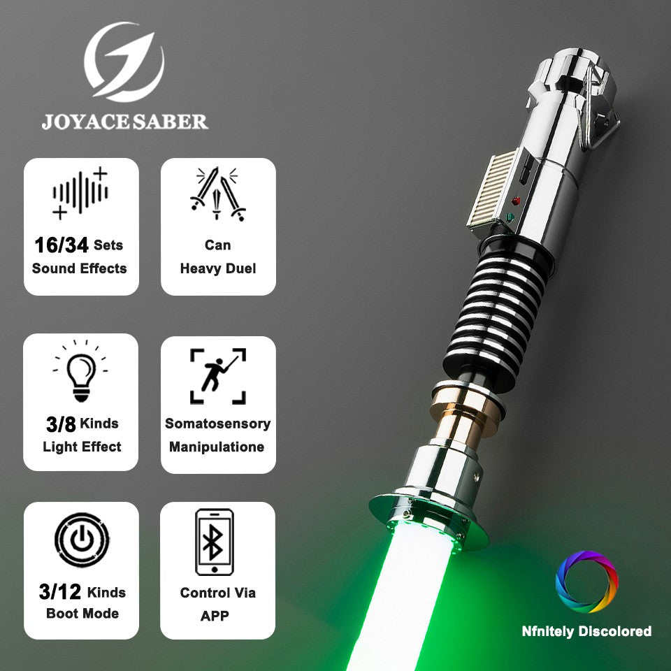 Pixel Lightsaber Luke Skywalker Xenopixel Light Saber Jedi Neopixel Metal Handle Light Sword Cosplay Heavy Dueling Luminous Toys