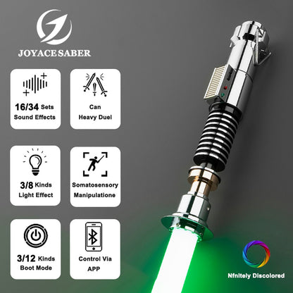 Pixel Lightsaber Luke Skywalker Xenopixel Light Saber Jedi Neopixel Metal Handle Light Sword Cosplay Heavy Dueling Luminous Toys