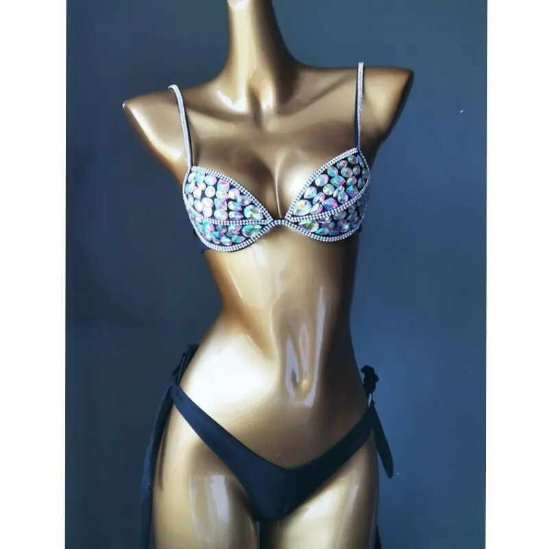 2025 New Swimsuit High Waist Nightclub Dress Bikini