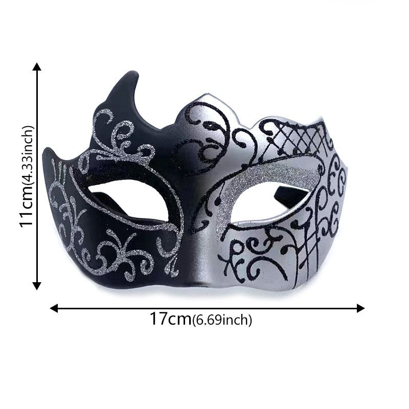Half Face Mask Glittering Masquerade PartyMasks Role Play Nightclub Half Face Eye Maskween Party for Fancy Dress Christmas Party