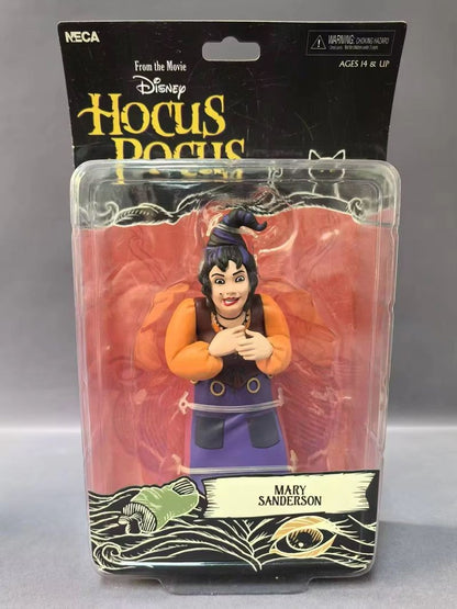 Disney Hocus Pocus Irmãs Sanderson Boneca Articulada de 15 cm - Modelo Colecionável de Presente Para Fãs e Meninas Adequado Para Aniversário