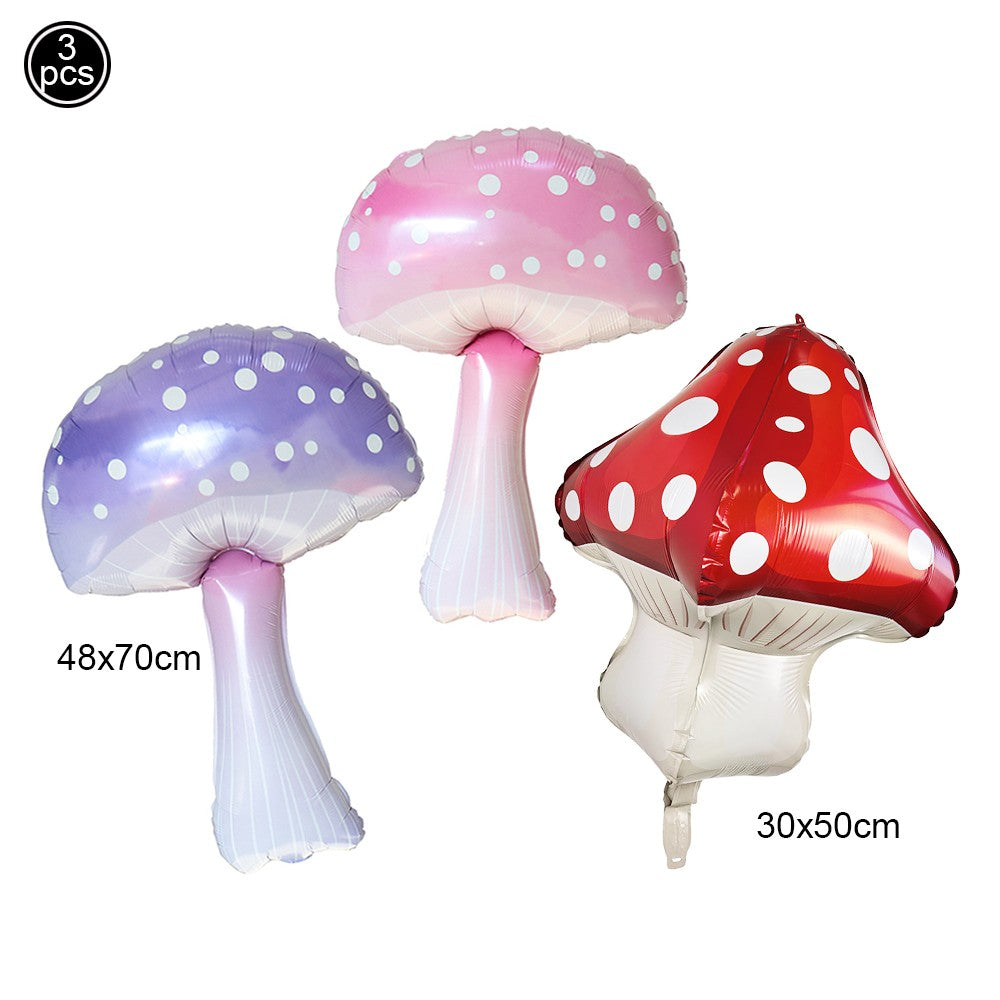 Cartoon Animal Standing Squirrel Balloon Pinecone Shaped Aluminum Film Balloon Forest Theme Baby Shower Birthday Party Decor