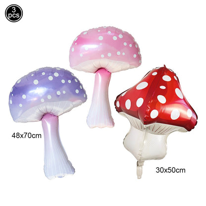 Cartoon Animal Standing Squirrel Balloon Pinecone Shaped Aluminum Film Balloon Forest Theme Baby Shower Birthday Party Decor